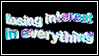 Losing interest